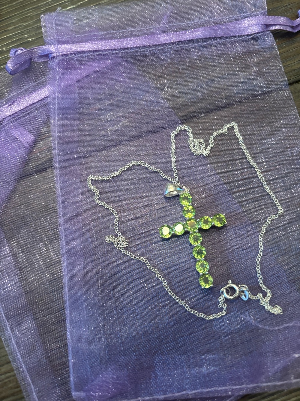 Silver necklace